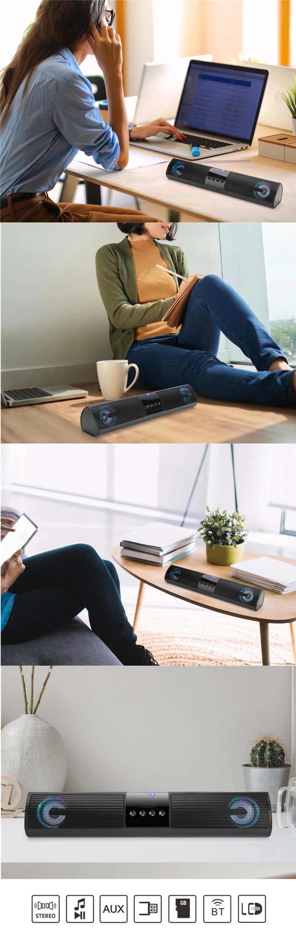 A2 Home Theater Long Strip Audio Wireless Speakers Sound Bar