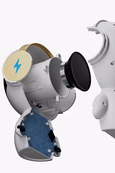 Tw M100 Robot Smart Karaoké Haut-parleur Bluetooth Ai Interphone vocal avec microphone